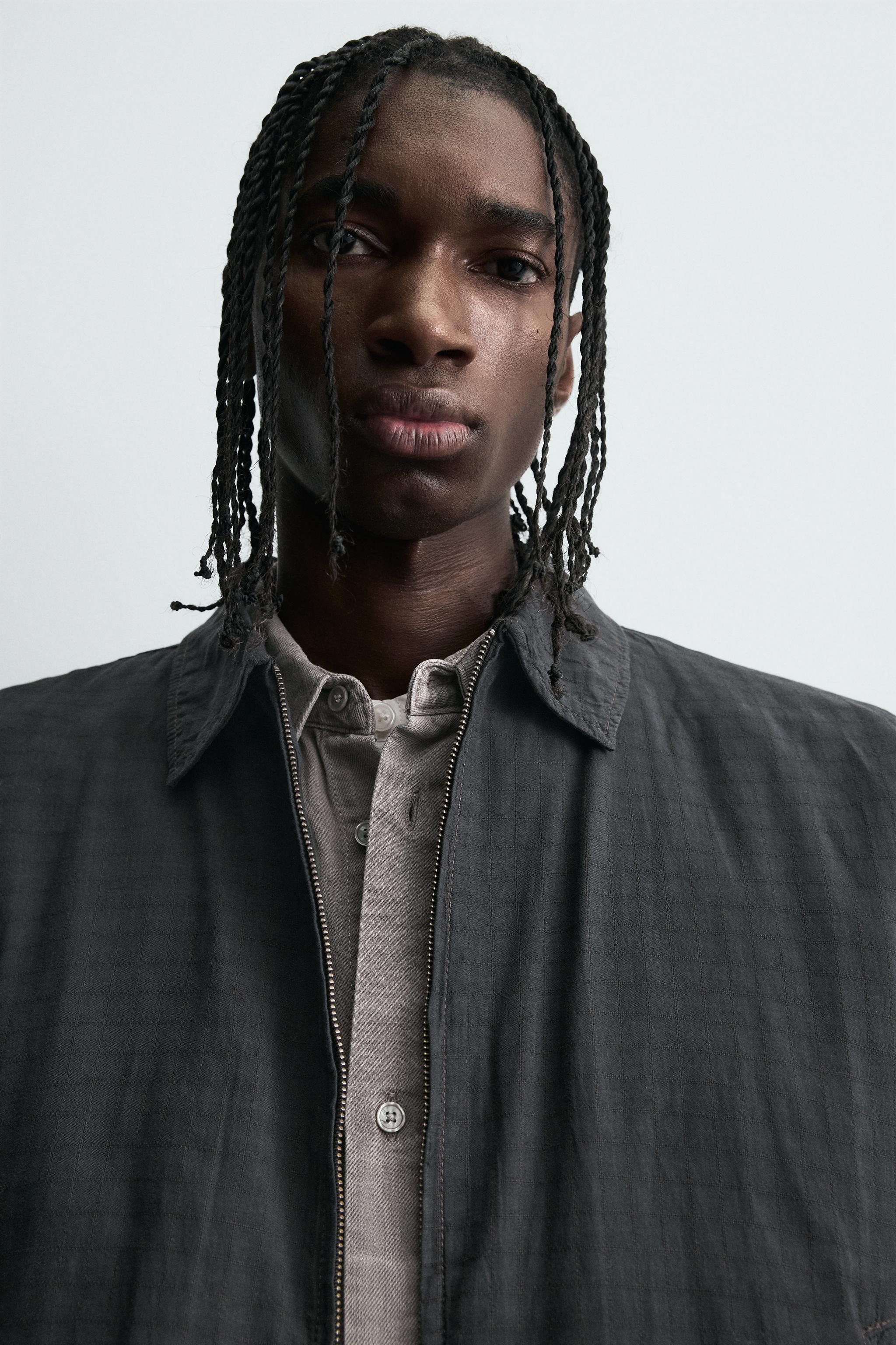 TEXTURED QUILTED JACKET